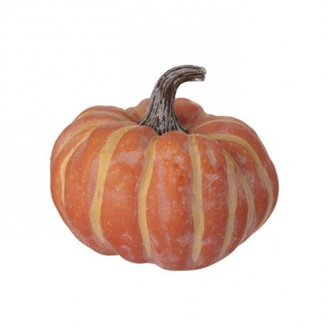 6" Wishful Vintage Orange Round Pumpkin