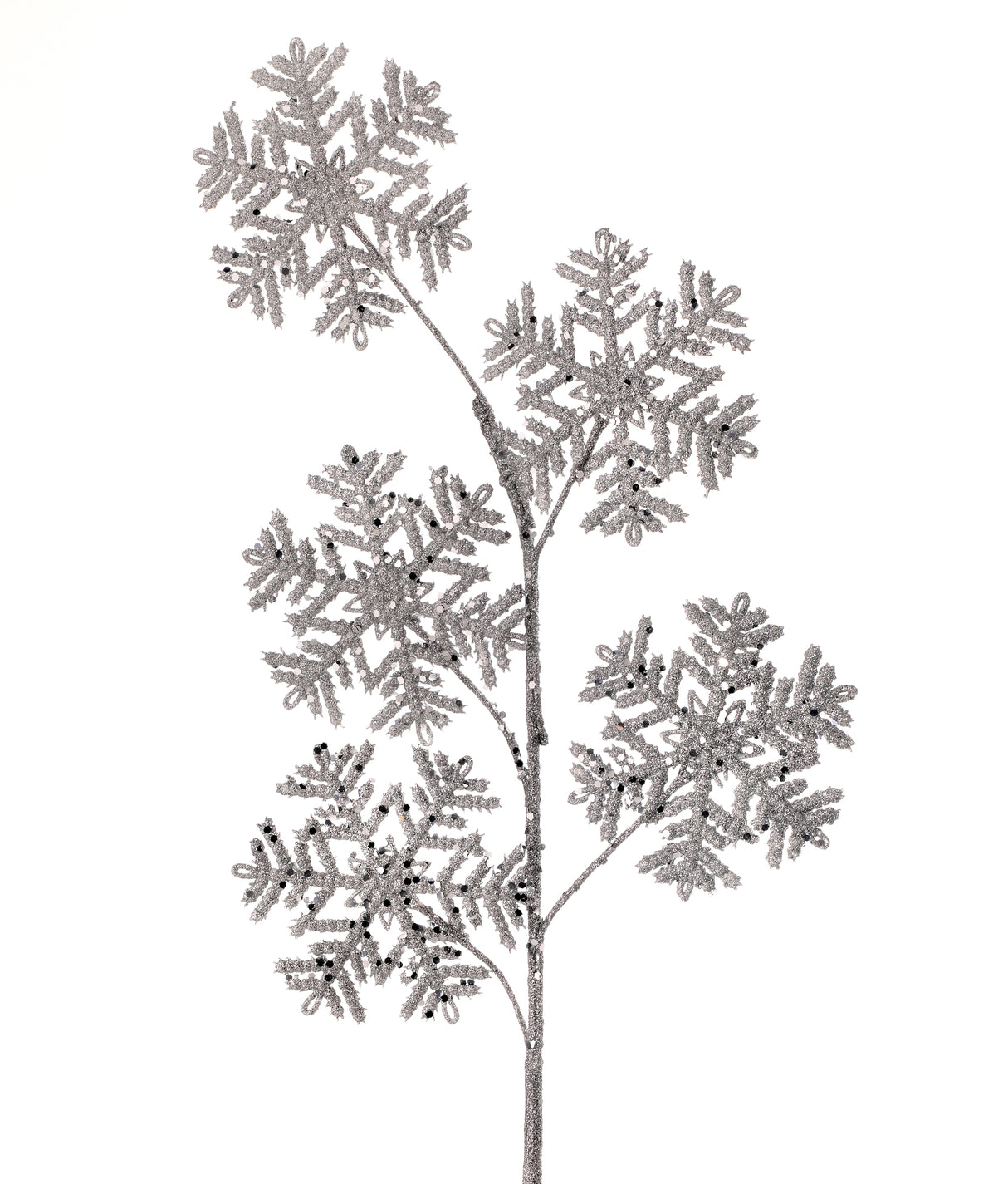 Silver Snowflake Spray