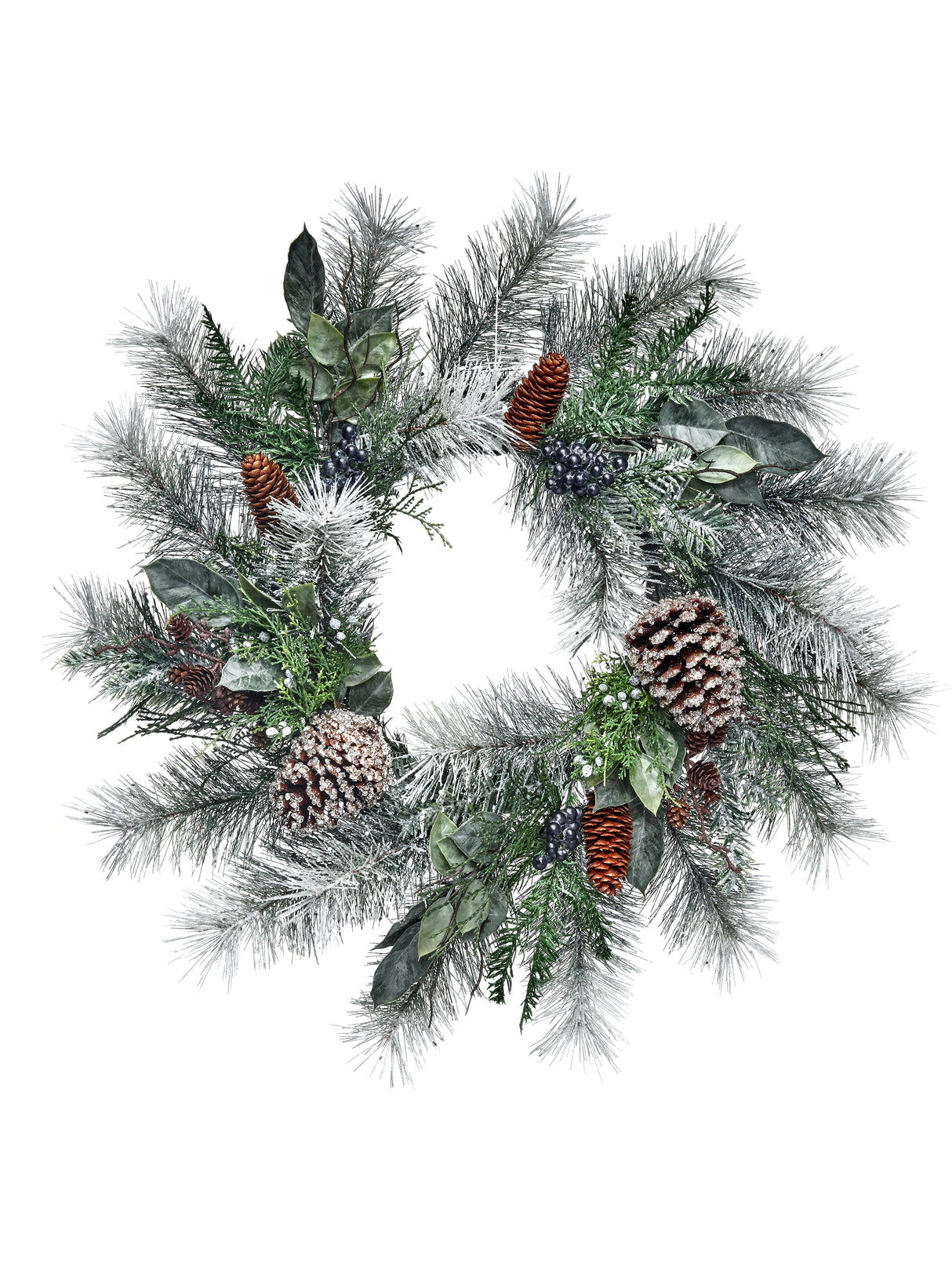 Frosted Pine Cedar Wreath