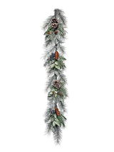 Frosted Pine Cedar Garland