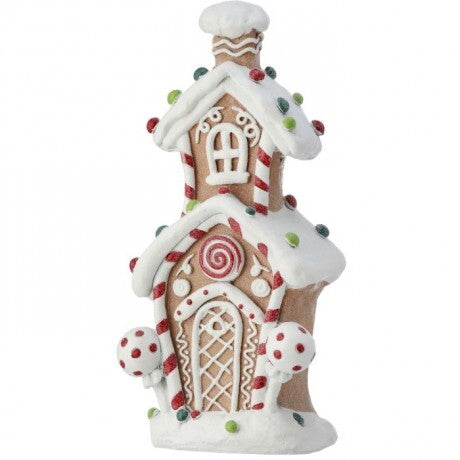 Holiday Sweets Resin Gingerbread House