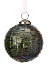 Glass Iridescent Ornament