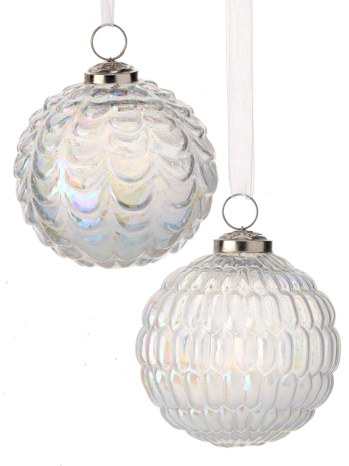 Coastal Glass Ball Ornament