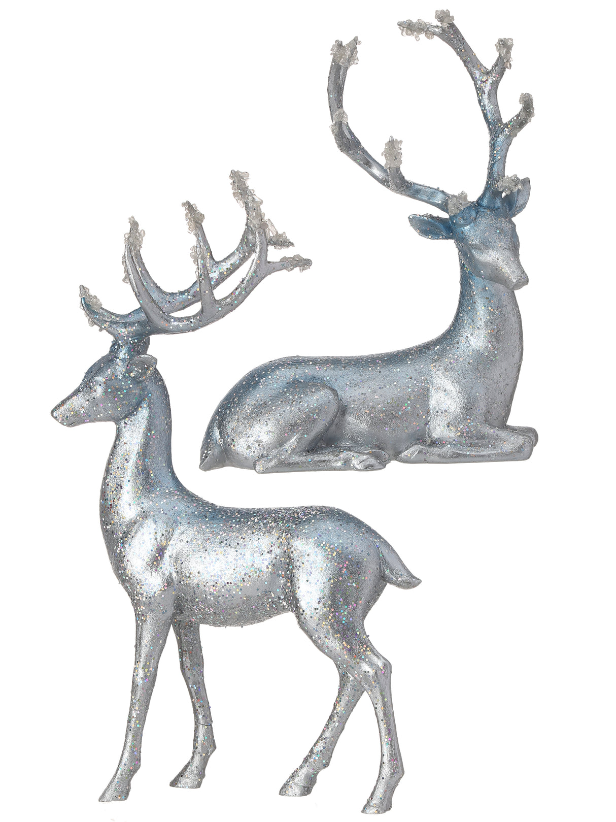 Resin Winter Deer - 2 Styles