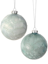 Glass Petal Ornament - 2 Colors