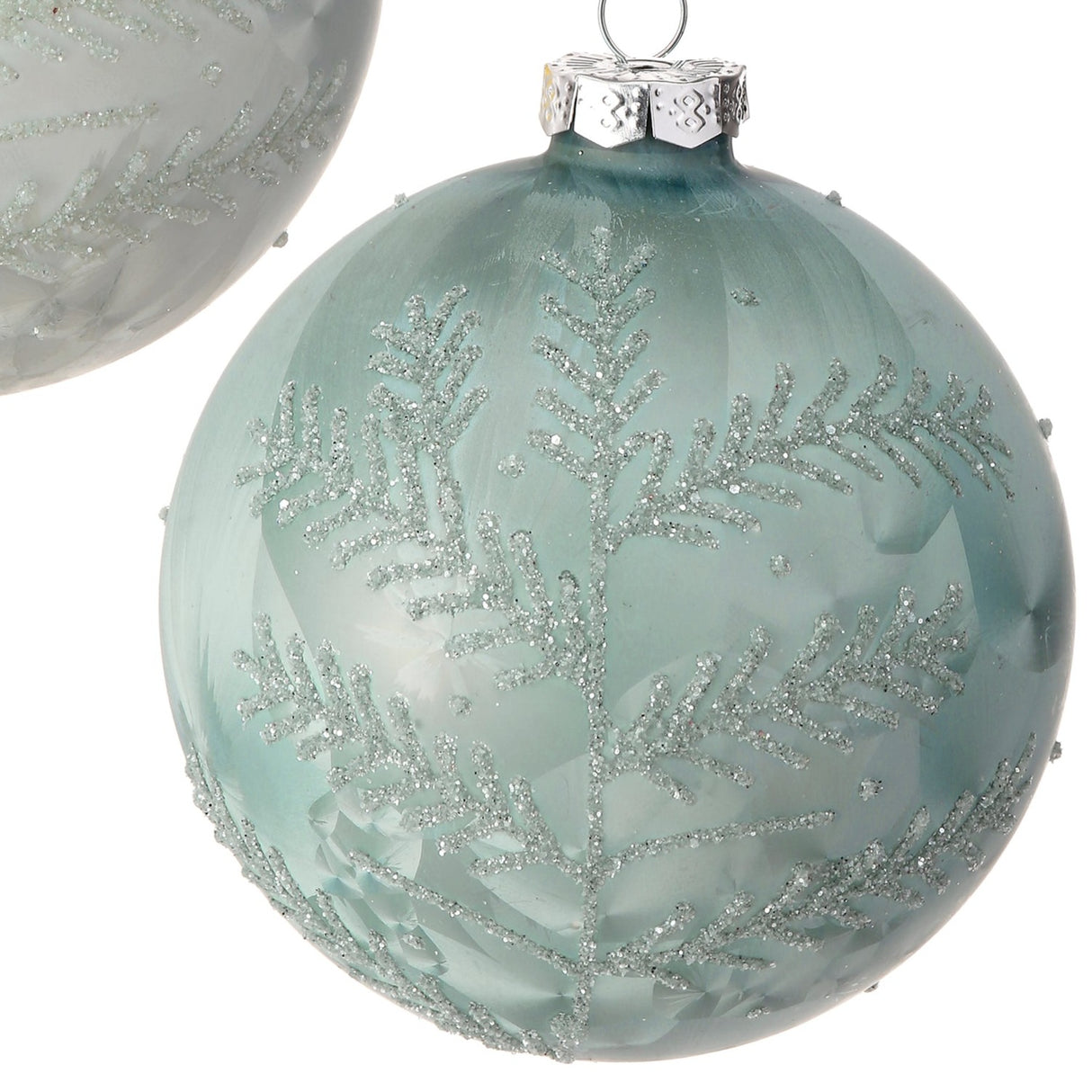 Glass Petal Ornament - 2 Colors