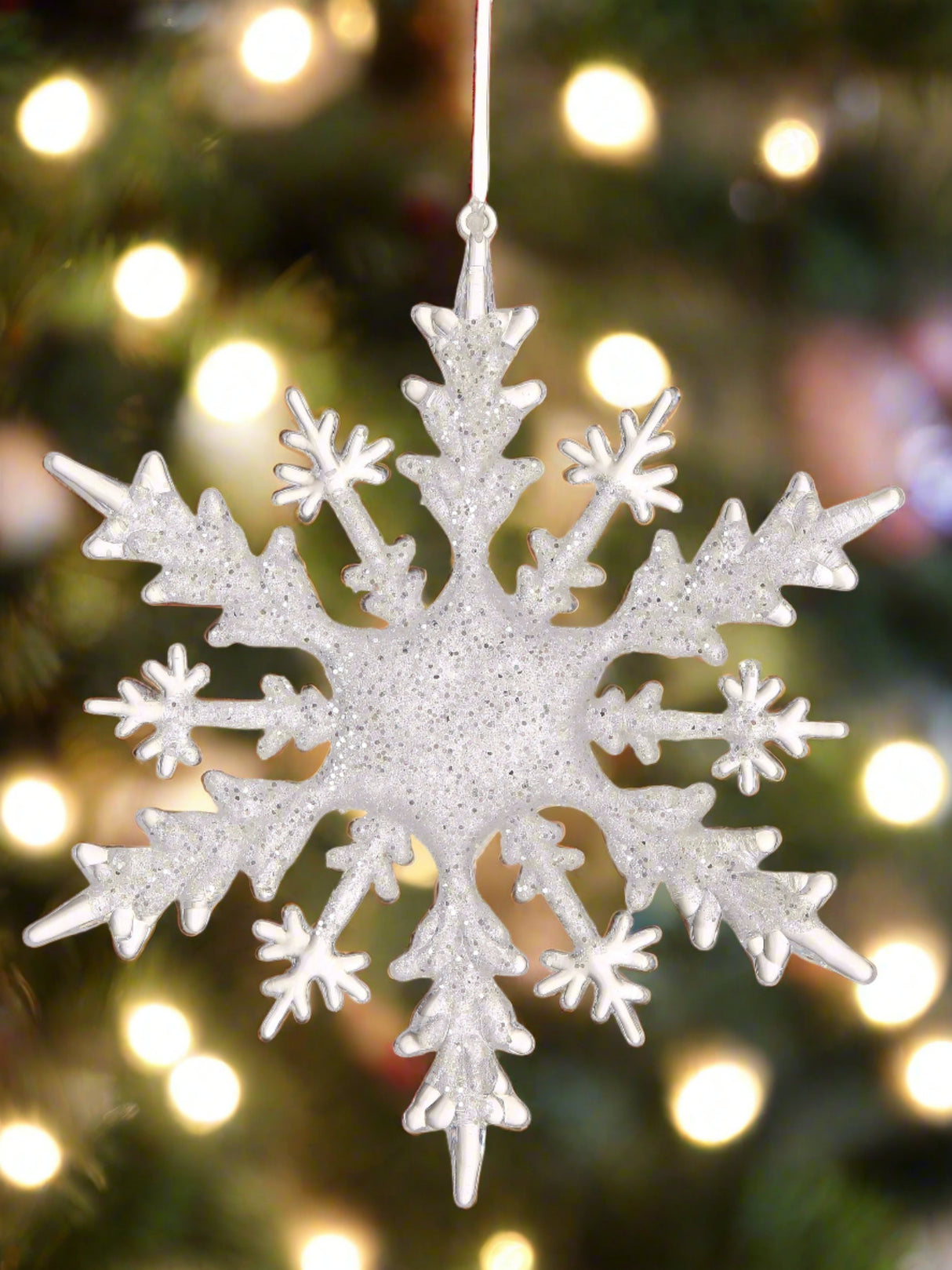 Acrylic Frost Snowflake Ornament