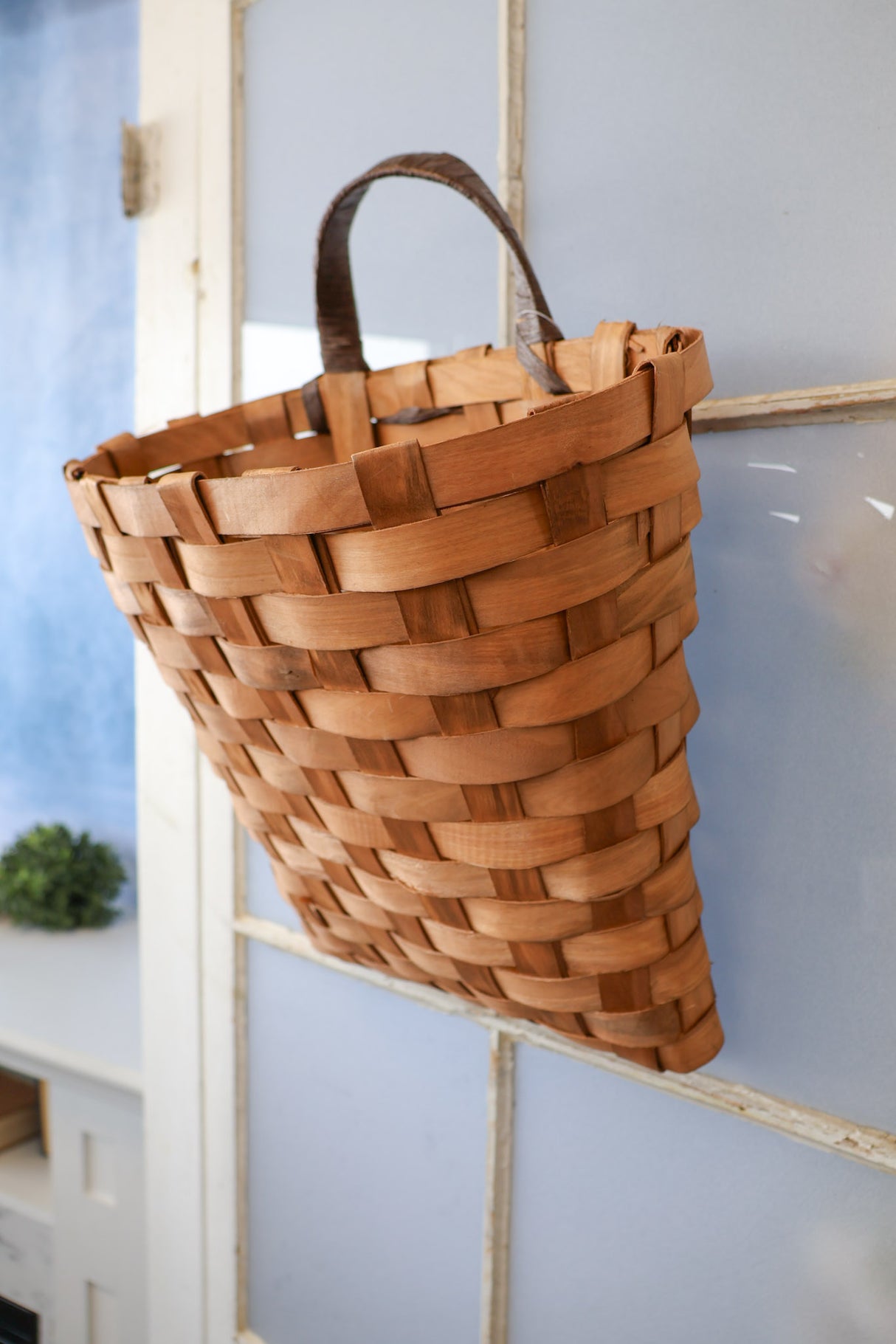 Brown Hanging Wall Basket - 3 Sizes