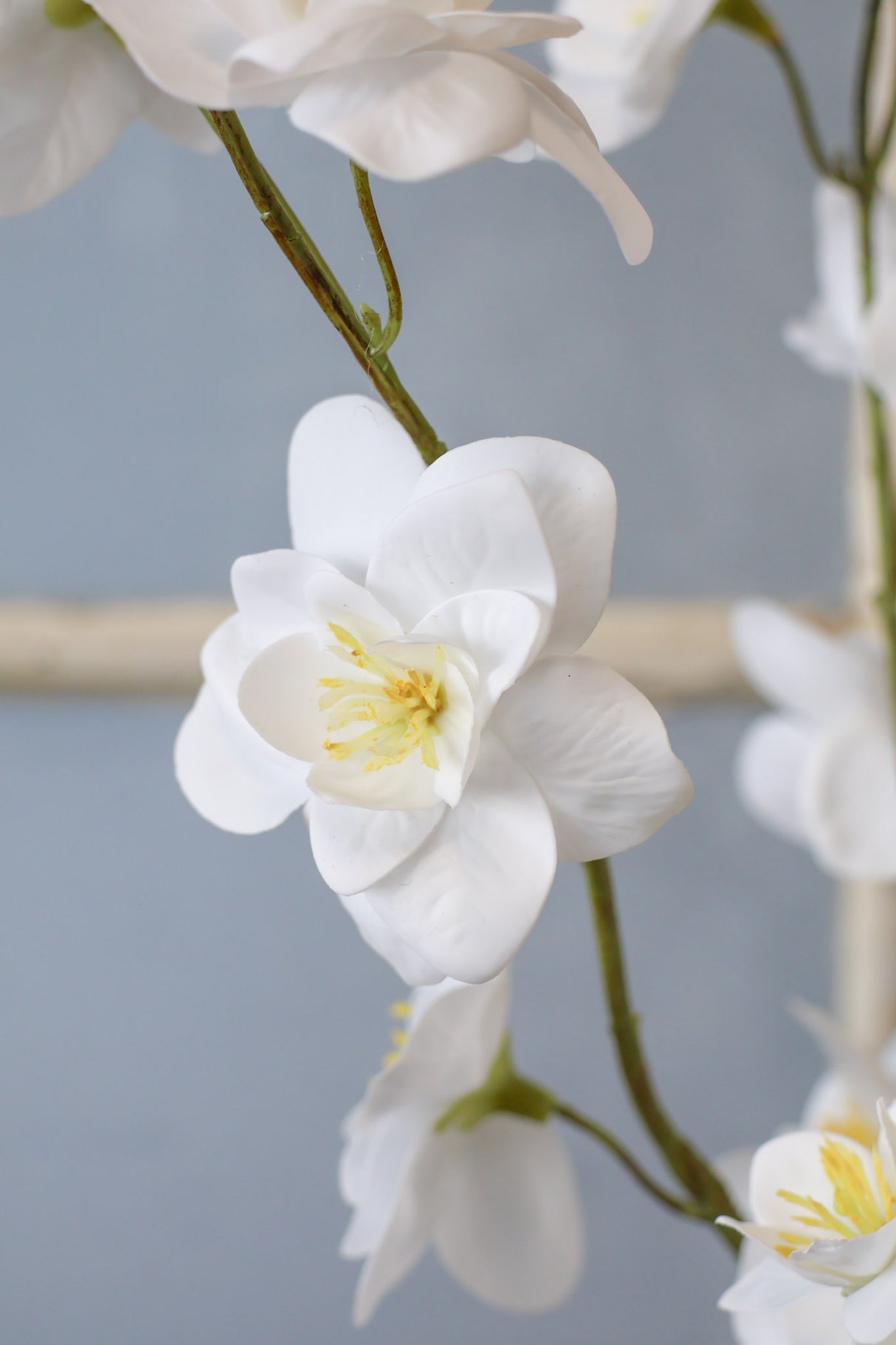 Real Touch Cream Awakening Delphinium Spray
