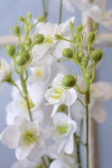 Real Touch Cream Awakening Delphinium Spray