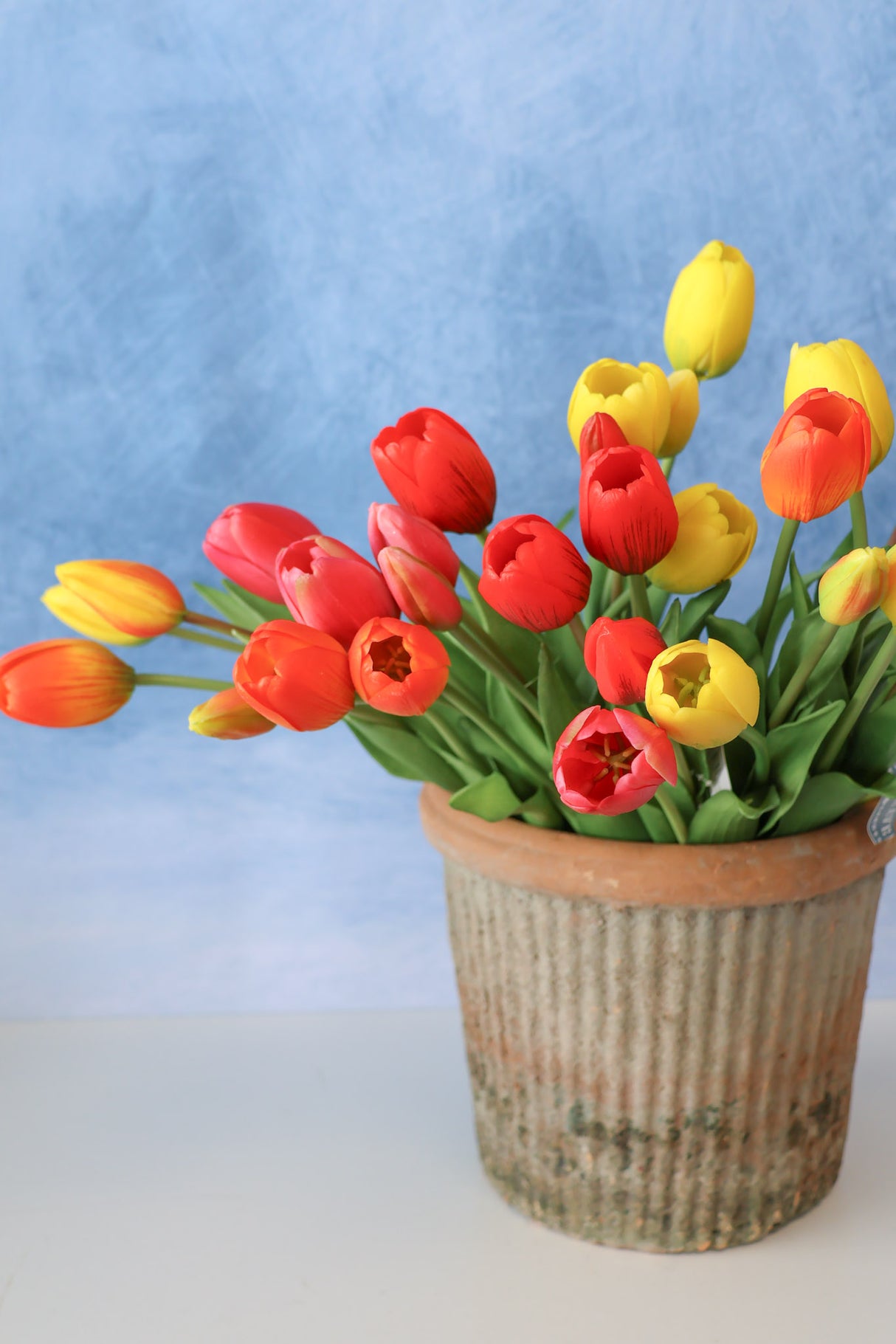 Yellow Spring Real Touch Tulip Bundle