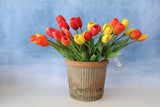 Yellow Spring Real Touch Tulip Bundle