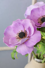 Real Touch Lavender Just Cut Anemone