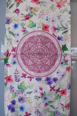 Double Sided Lilac Lane Table Runner