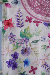 Double Sided Lilac Lane Table Runner