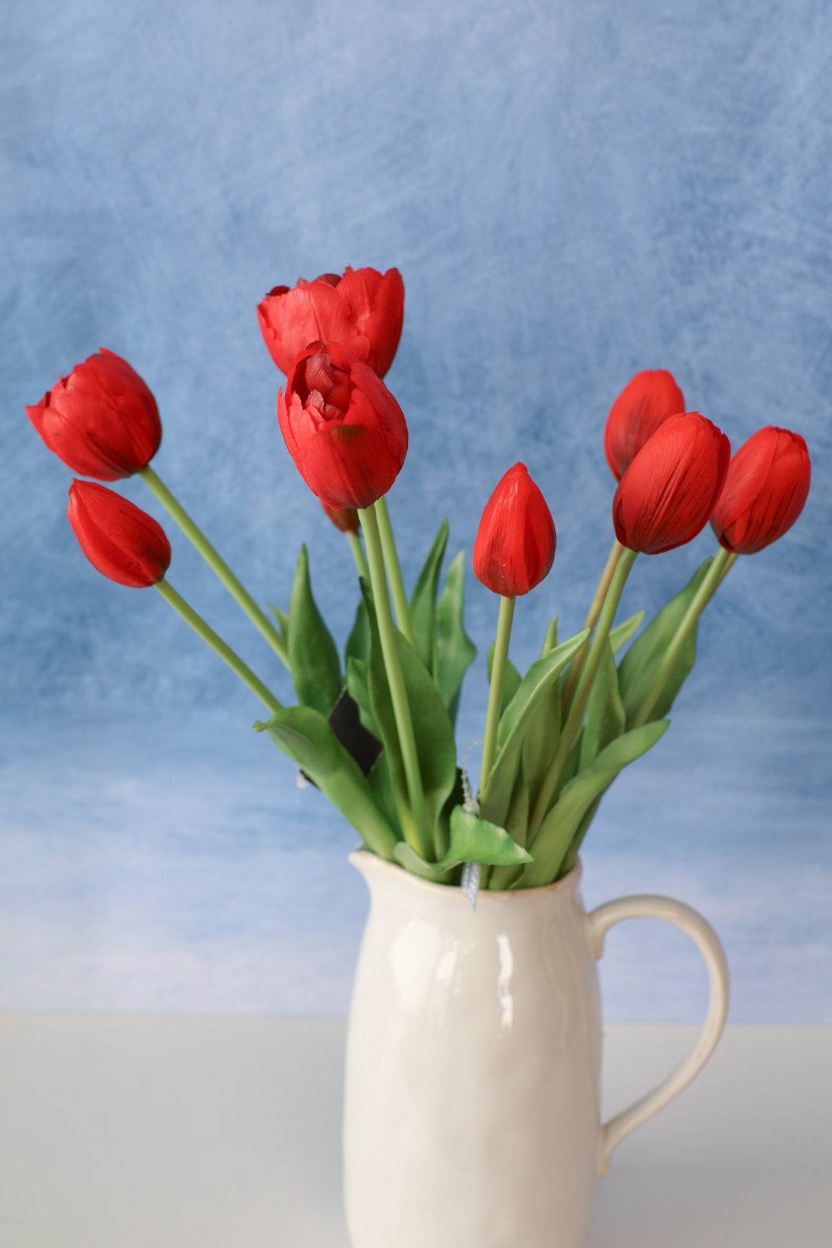 Red Spring Real Touch Tulip Bundle