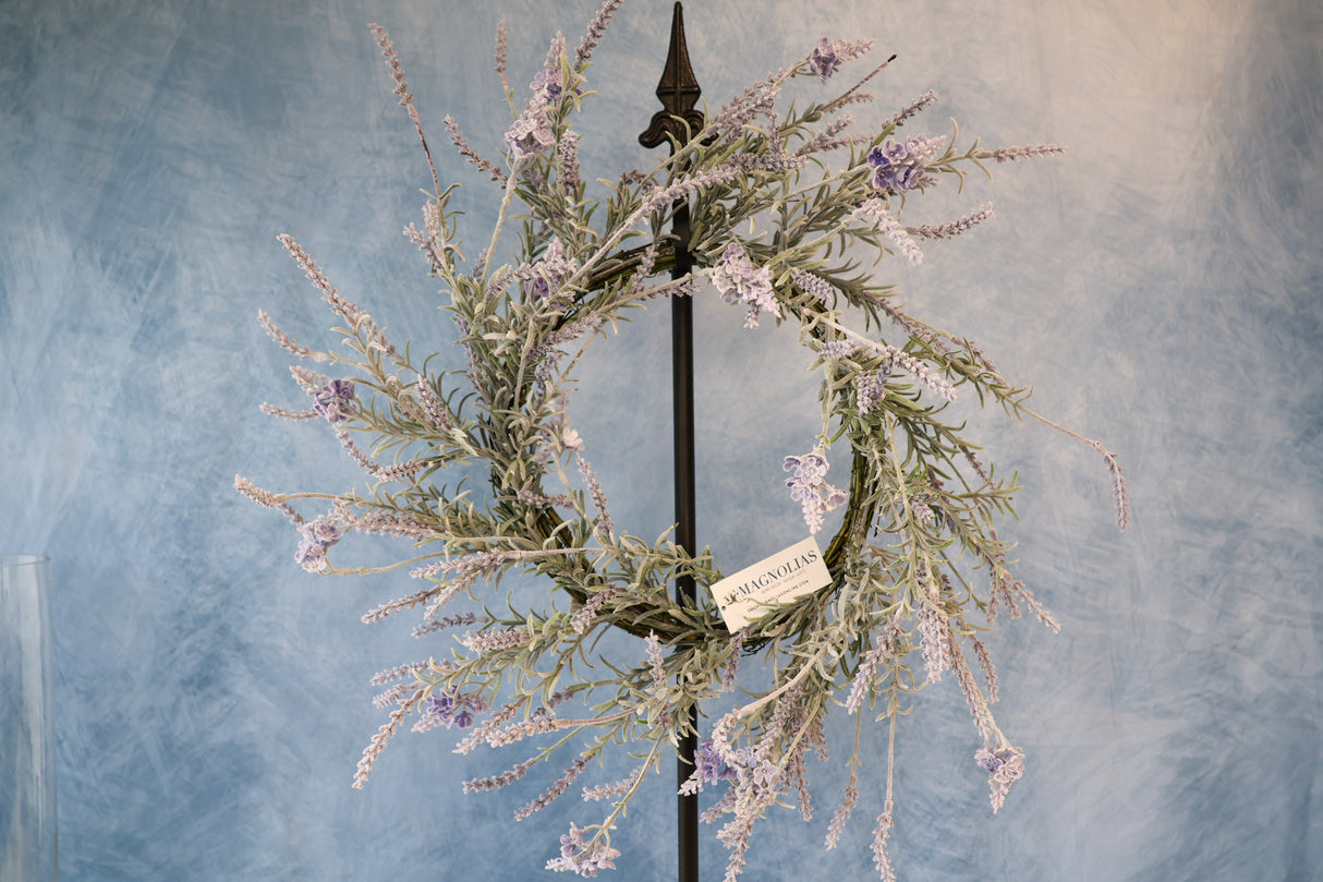 24" Lavender Field Wreath