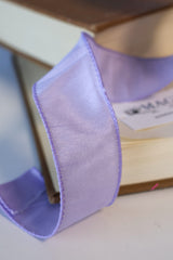 1.5" Lavender Dupioni Ribbon Bolt