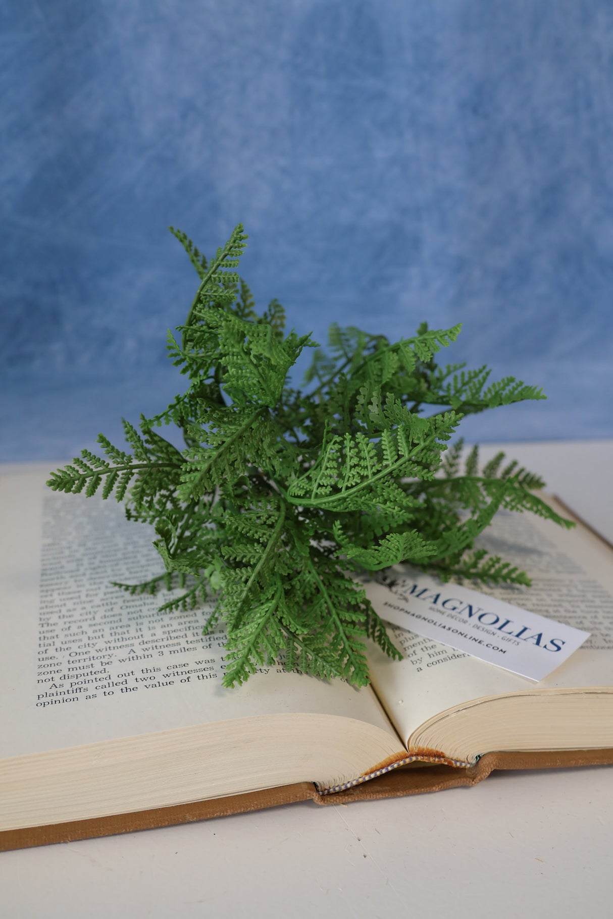 UV Protect Leather Fern Bush