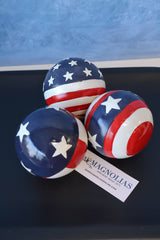 Resin Patriotic Orb