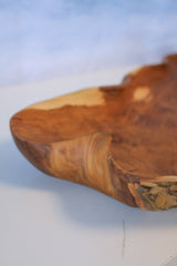 Treasured Moments Teak Oval Bowl