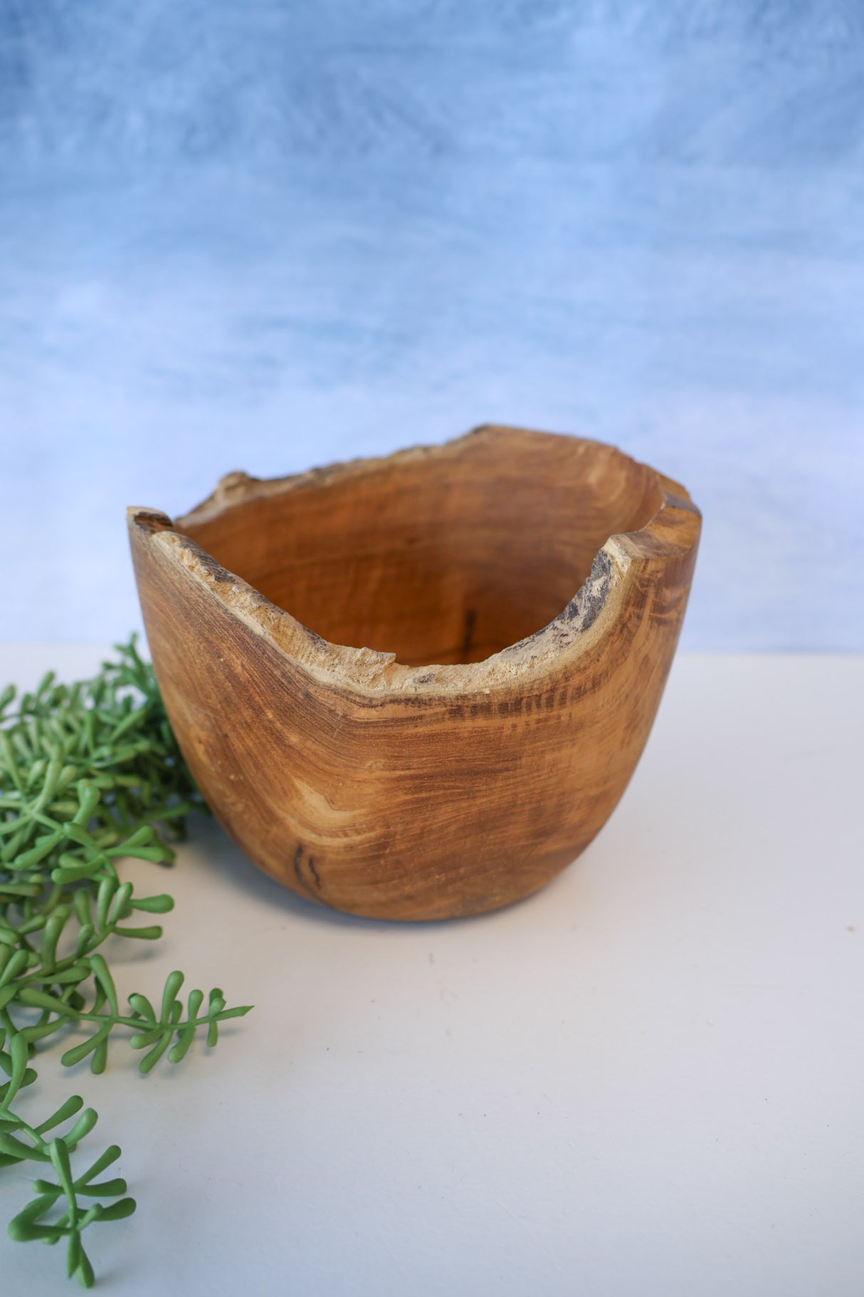 Treasured Moments Teak Round Bowl