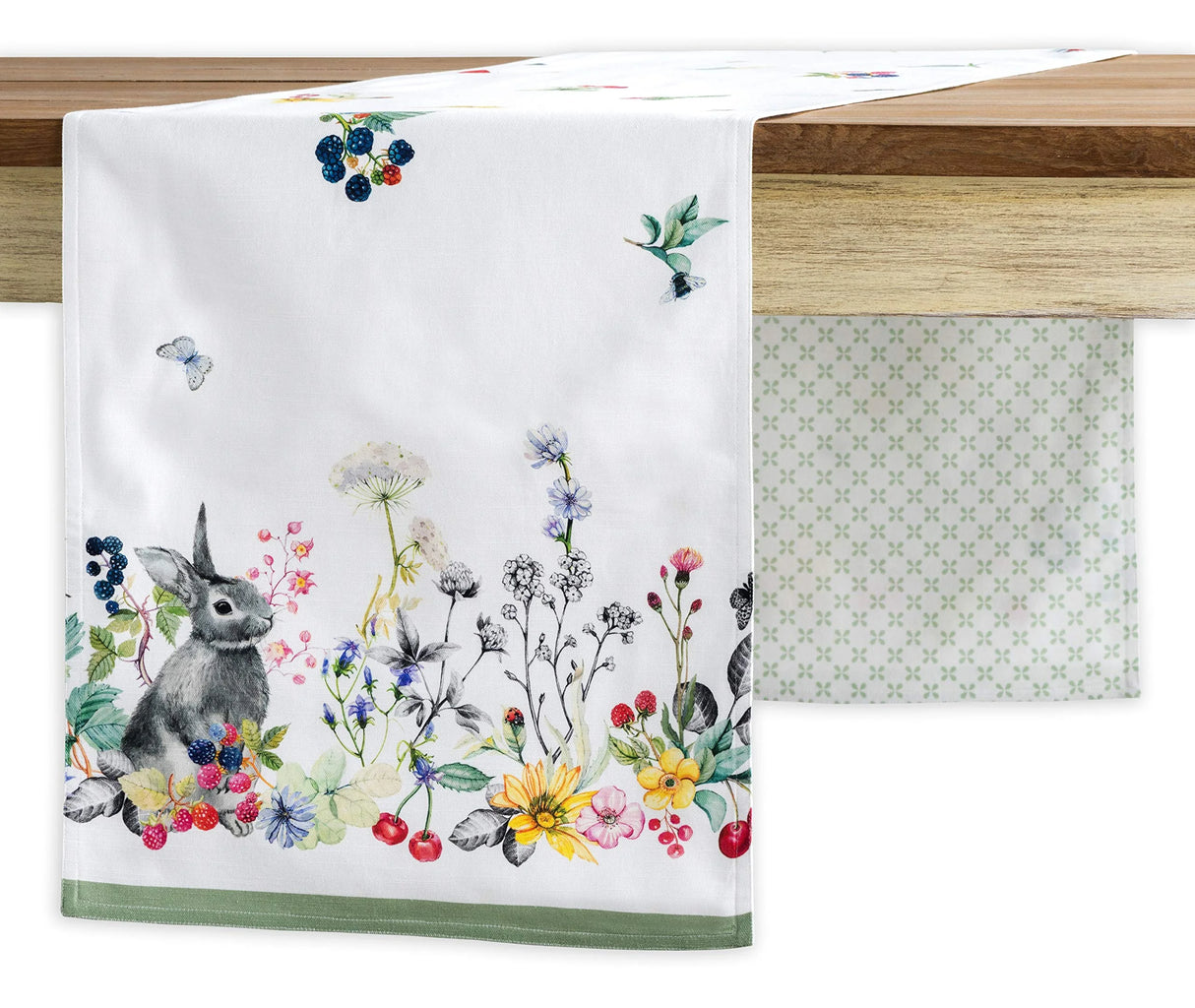 Double Sided Bunnies Table Runner