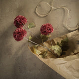Red Garden Mum Spray