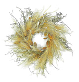 24" Pampas & Dried Grass Wreath