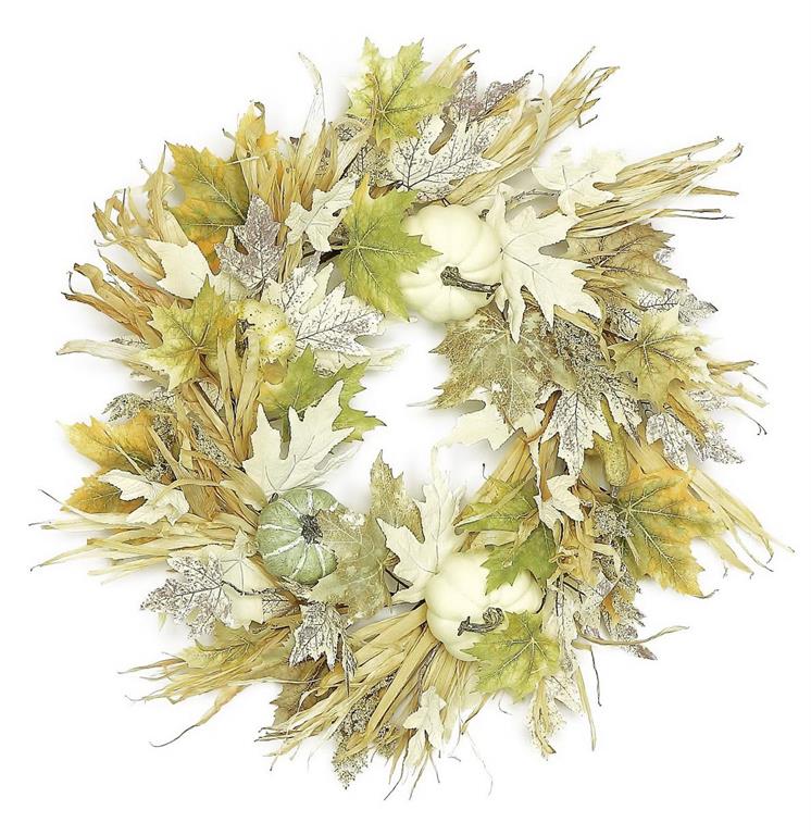 Harvest Leaf Husk Wreath