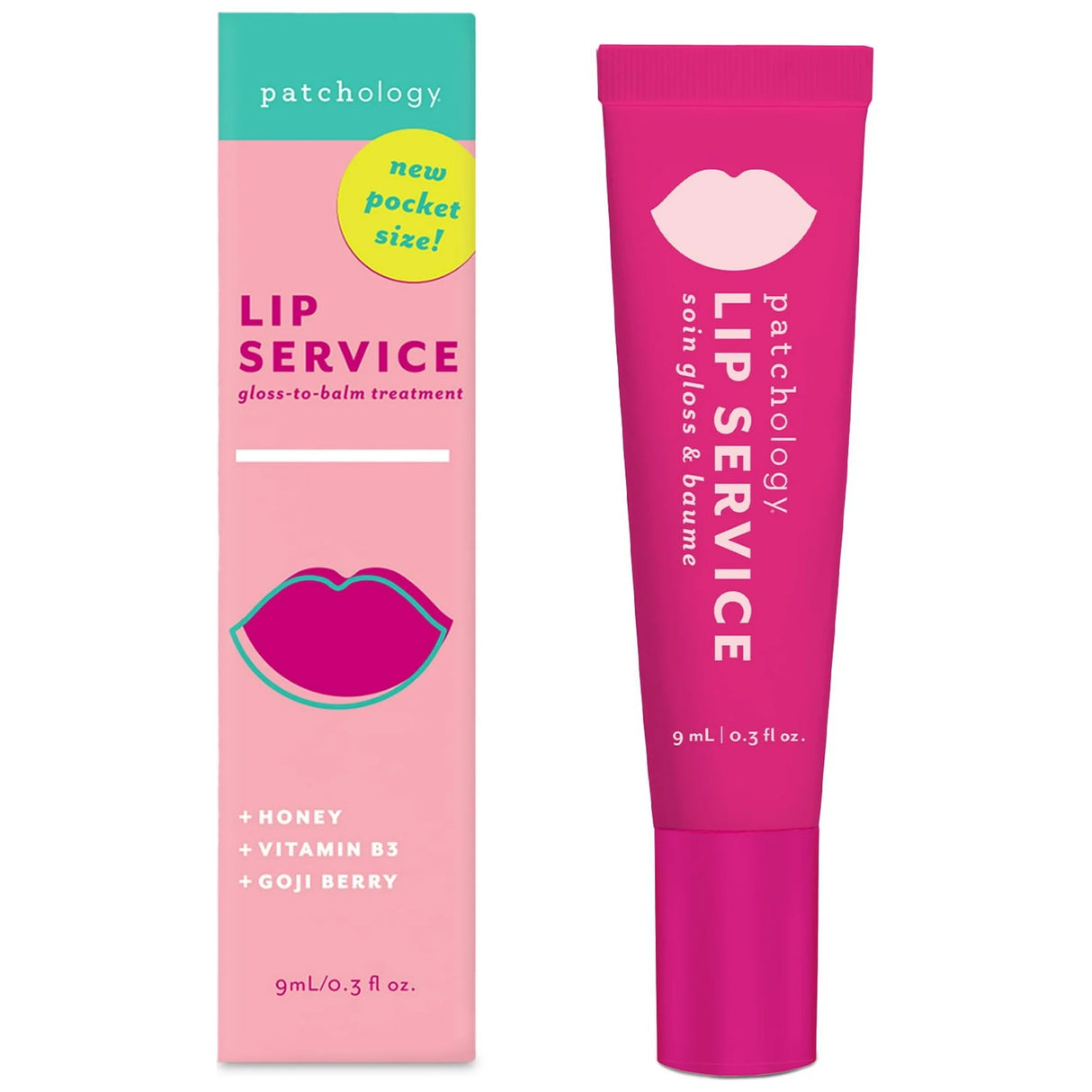 Lip Service Gloss-To-Balm Treatment - Pocket Size