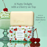 Pistachio & Dark Cherry Goat Milk Bar Soap