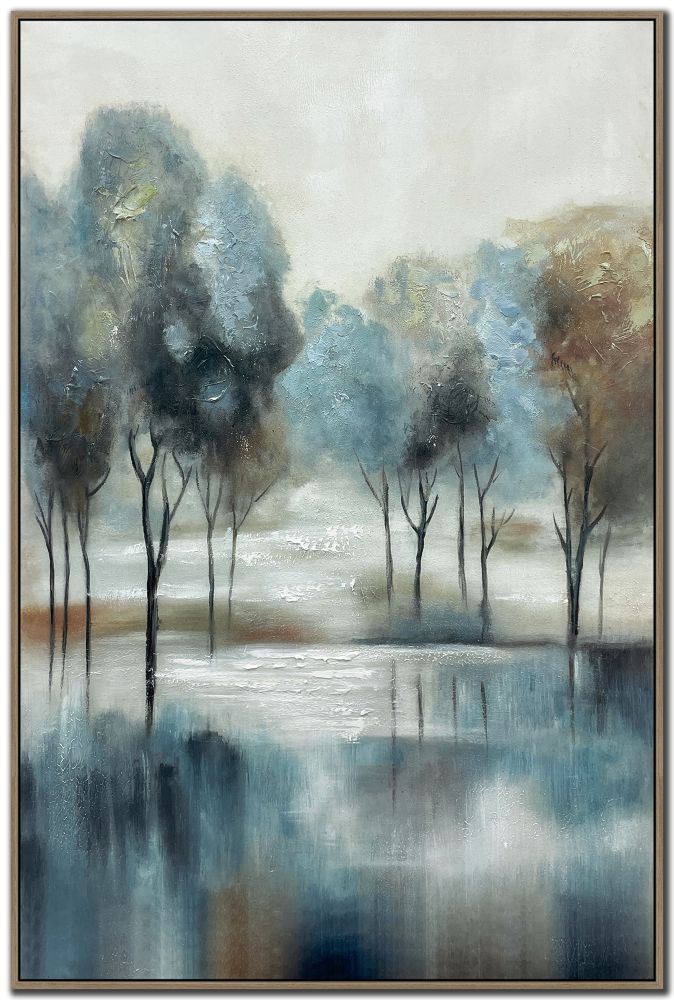 Misty Grove I Framed Art- Pickup Only