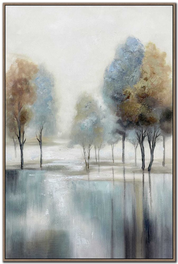 Misty Grove II Framed Art- Pickup Only