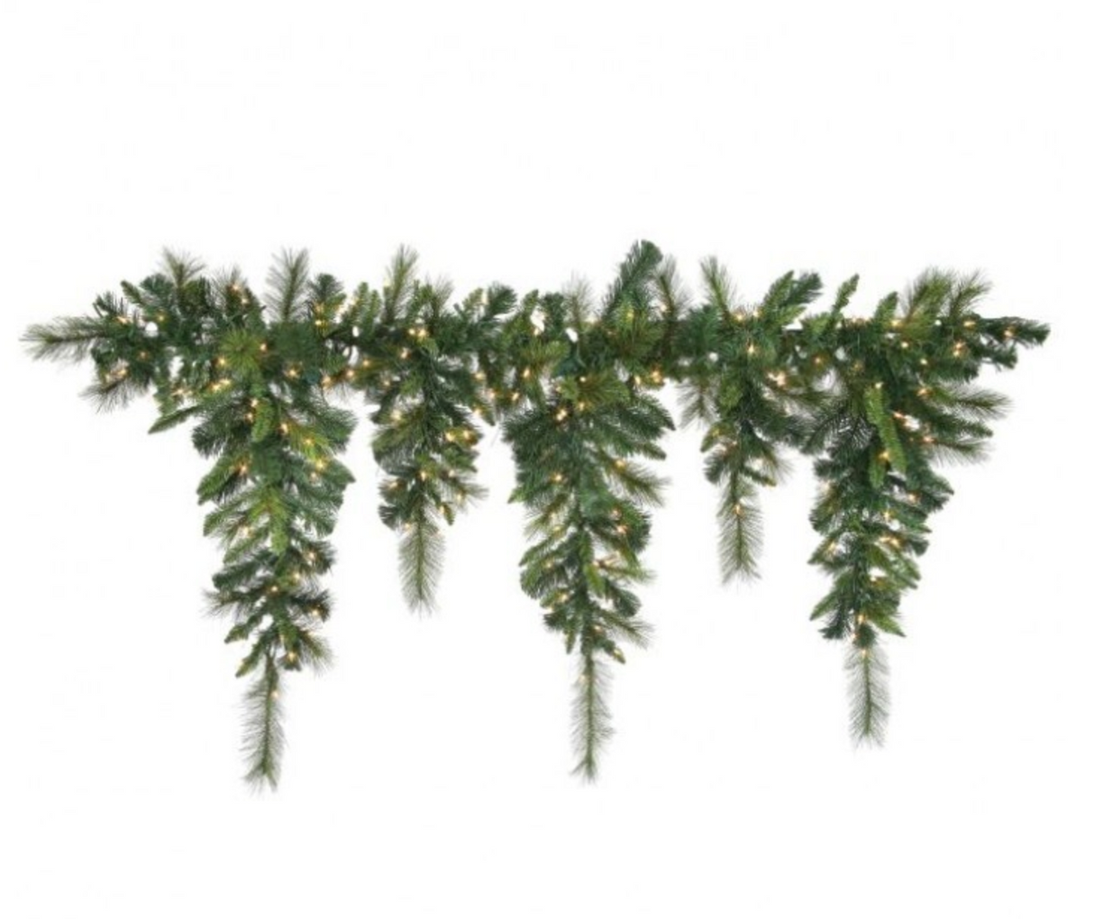 5' Lit Belgium Icicle Garland