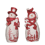 Resin Sweet Snowman -2 Styles