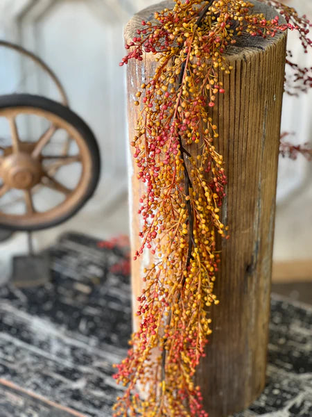6' Torchlight Berries Garland
