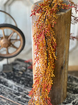 6' Torchlight Berries Garland