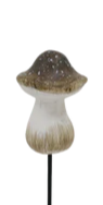 Resin Grey Mushroom Pick -3 Styles