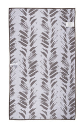 Graphite Taupe Reversible Towel