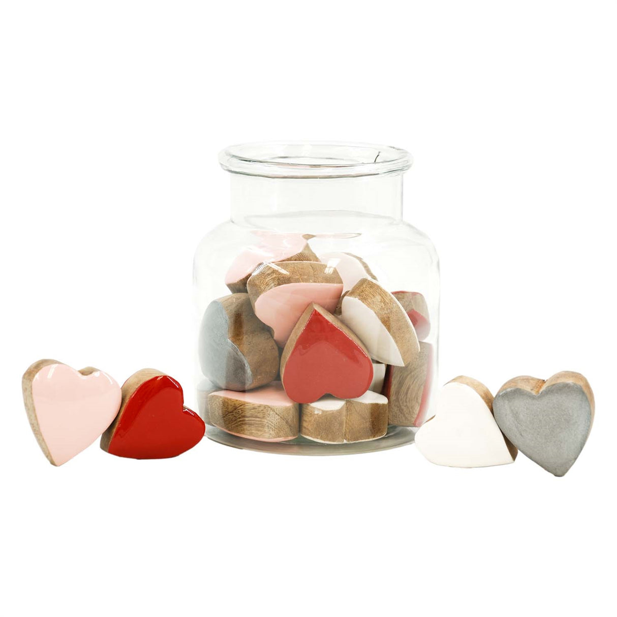 Little Wood Hearts - 4 Colors