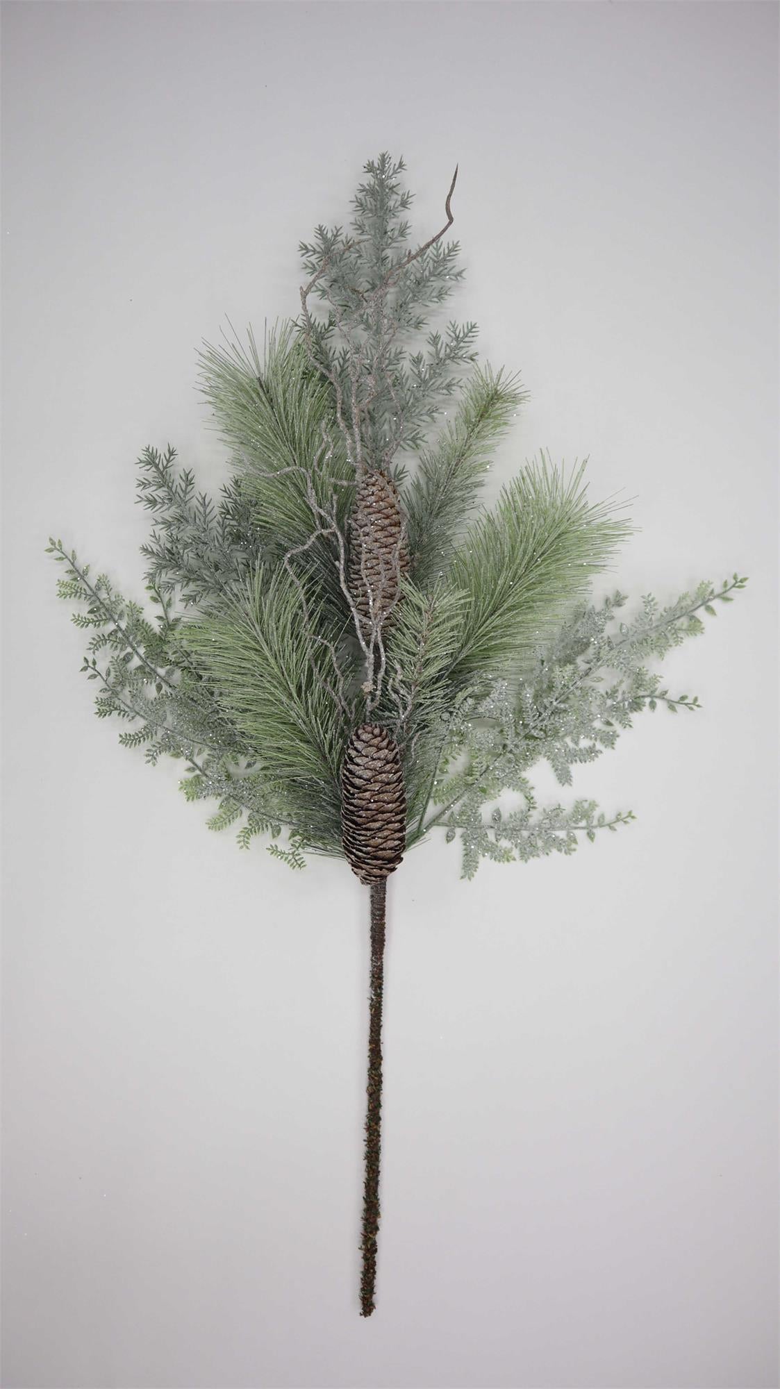 Snowflake Pinecone Spray