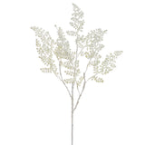 Opal White Maidenhair Fern Spray