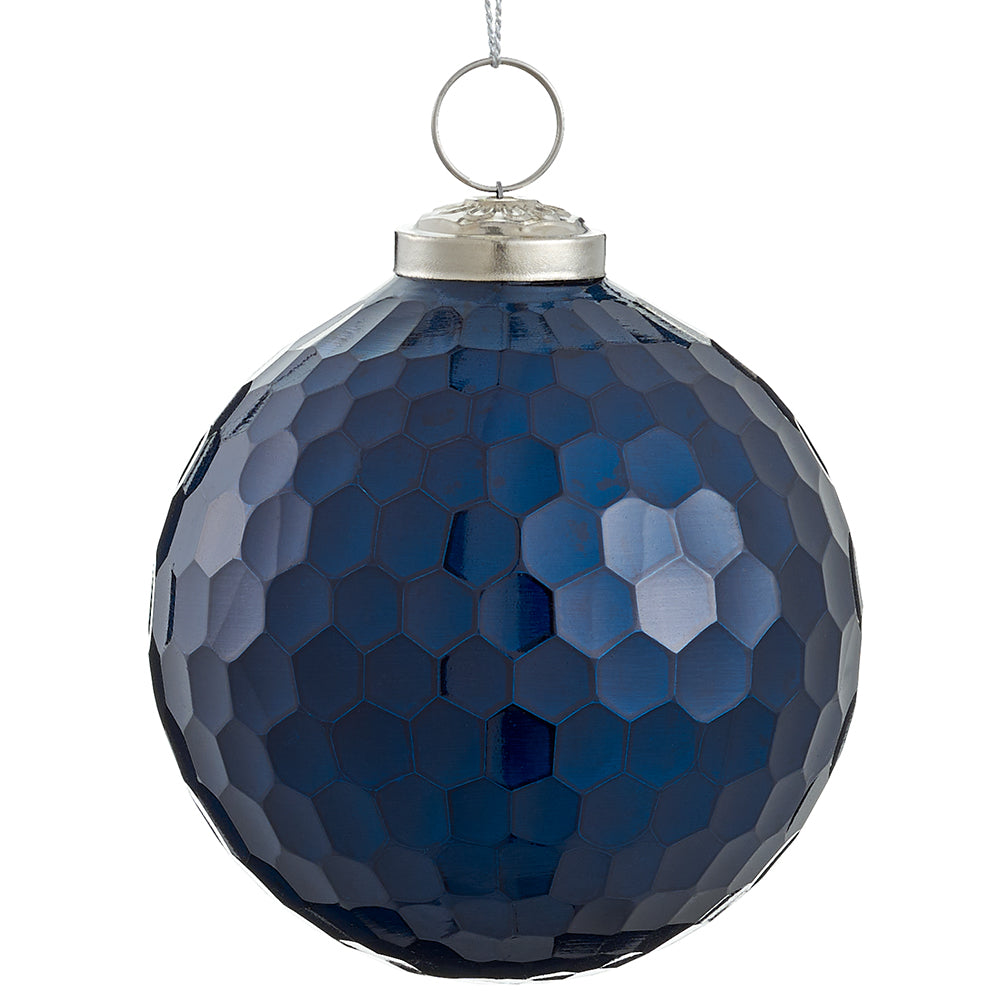 North Star Glass Ornament