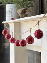 Red Jubilant Jingle Bell Garland