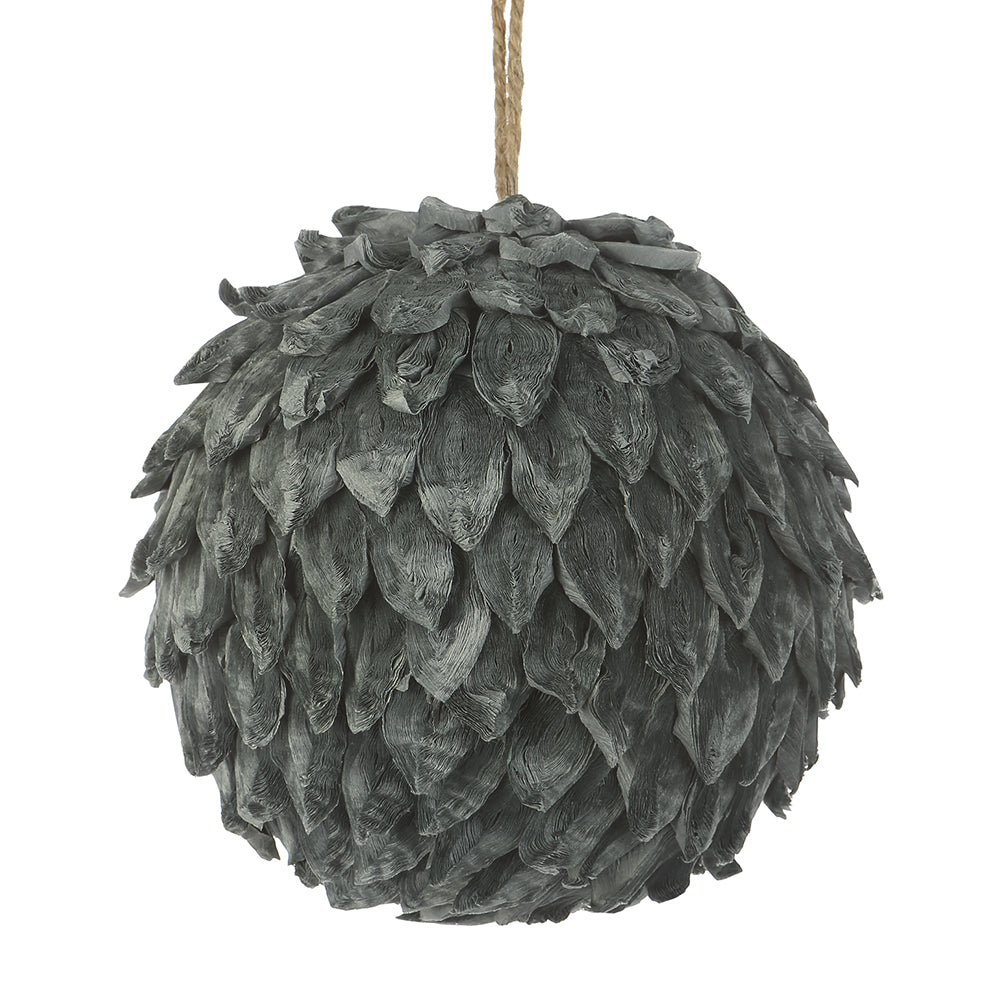 Blue Gray Paper Ornament