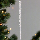 Opal Beaded Icicle Ornament