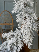 6' Snowy Hemingway Fir Garland