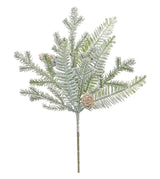 Frosted Hemlock Pine Pick