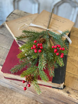 White Spruce & Berries Pick